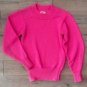 Isabel Marant Hot Pink Crew Neck Sweater